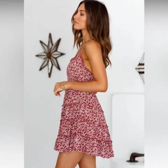 MORNING MIMOSAS DRESS RUST - Picture 4 of 8